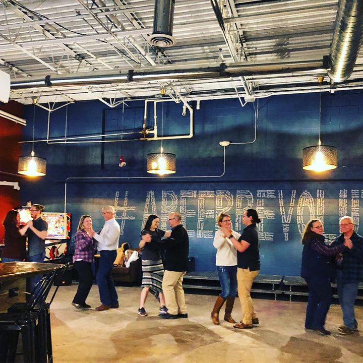 Will you be our Valentine?! Wonderful! A Partner Dance Social: Valentine’s Day Edition starts…