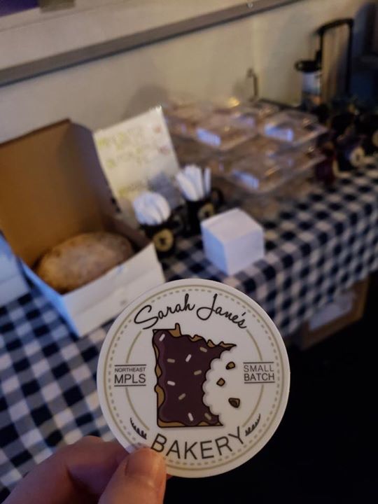 Honored to have Sarah Jane’s Bakery here selling pies to pair with our Apple…