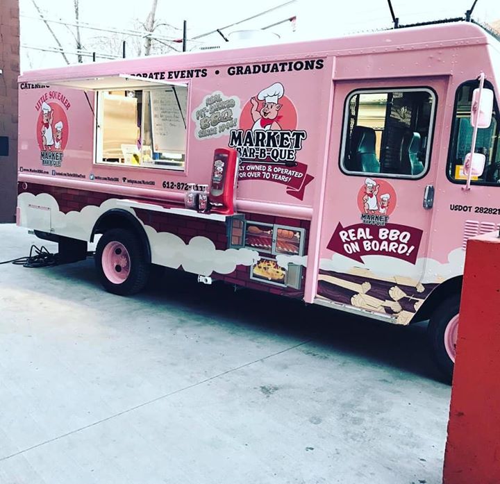 Enjoy a Saturday of Blues, Brews & BBQs! Market BBQ Restaurant & Food Trucks…