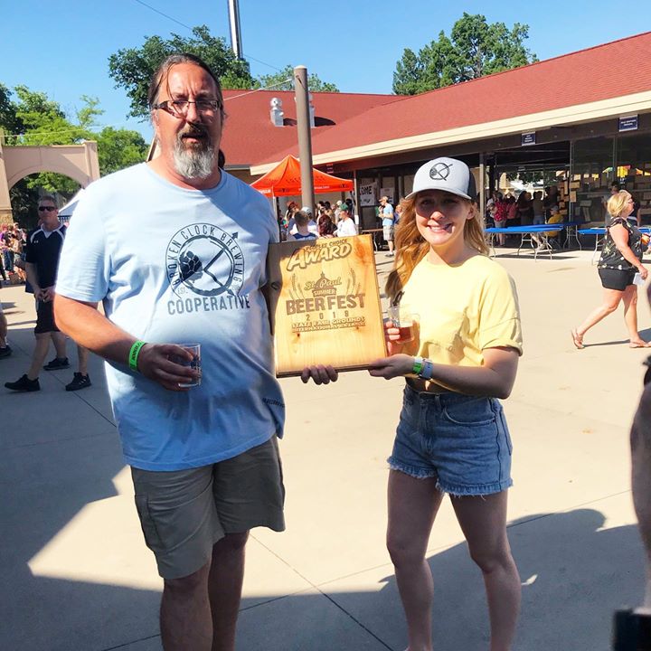 Honored to have won the People’s Choice Award at St. Paul Summer Beer Fest…