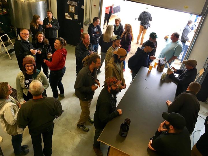 Throw back Tuesday (is that a thing?) to when we didn’t have a taproom!…