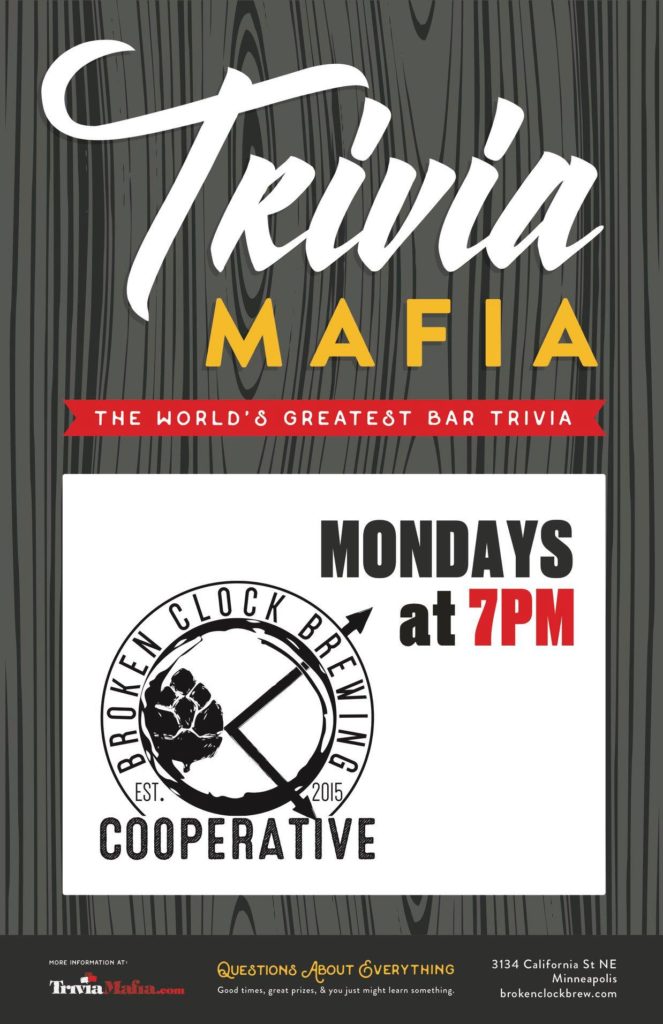 Do you have a cluster of random knowledge rolling around in your head? Test your tri…