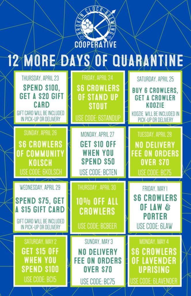 There’s 12 more days of quarantine, so why not 12 more days of deals! Starting tomor…