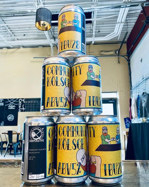 SURPRISE!!! Crowlers of our Community Kölsch are only $6 today! Community Kölsch