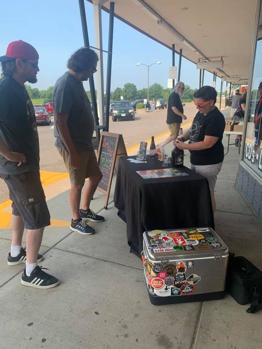 We are out at Down In The Valley serving samples of Liquid Fidelity The REMIX to