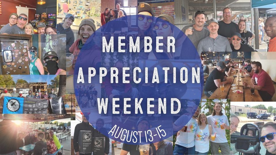 This weekend we are celebrating all our Member-Owners with Member Appreciation W