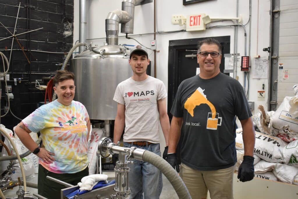 We had a blast yesterday with our Member/Owner volunteers brewing the collaborat