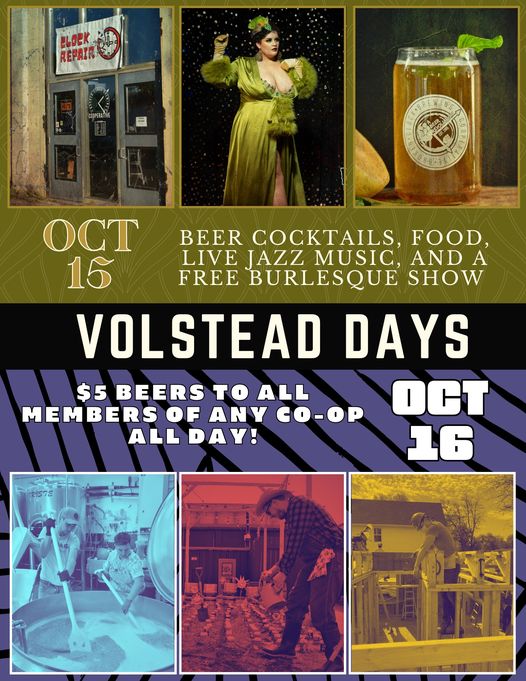 Volstead Days is this Friday & Saturday! Both days are FREE to attend!