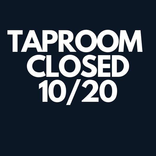 The taproom will be closed today for maintenance. We will resume normal hours to