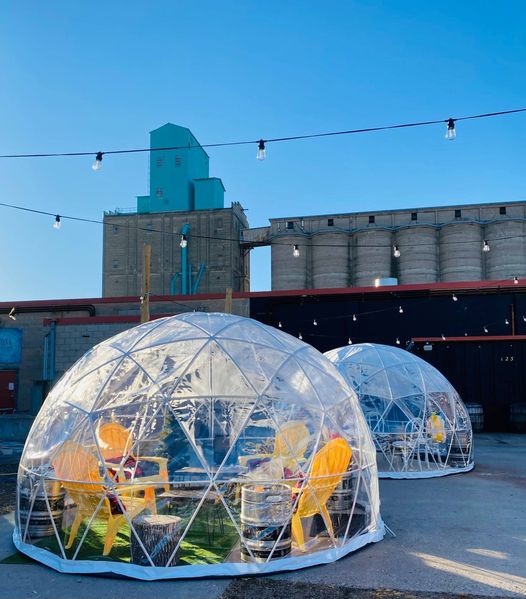 Domes are back! πππ Starting on November 12, we will have outdoor domes availabl