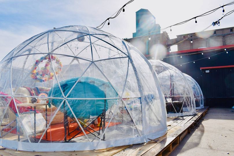 Our outdoor domes officially open TODAY! We still have spots available for this