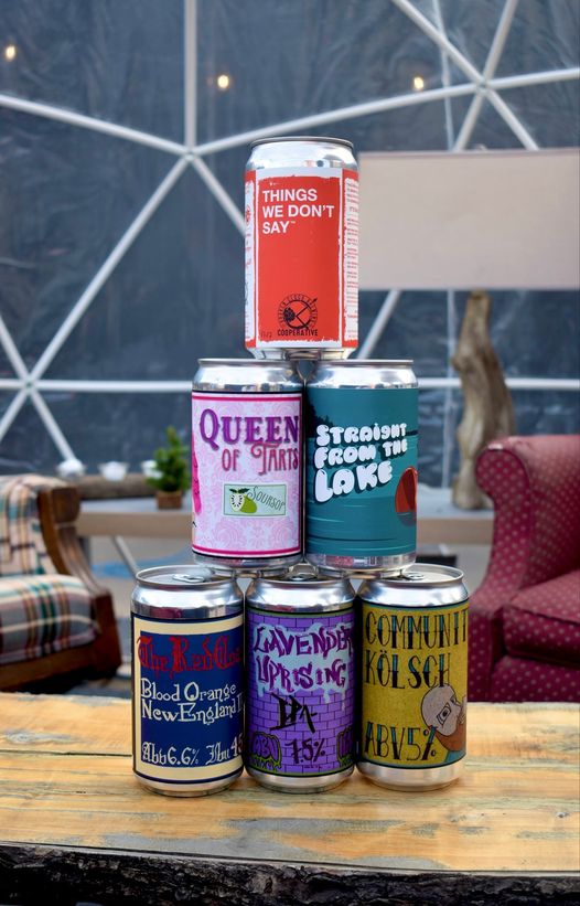 Make sure to stock up on crowlers and growlers today for your holiday celebratio