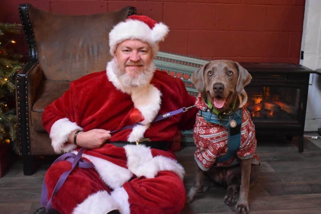 Thank you to all who attended our dog photos with Santa this past weekend and wh