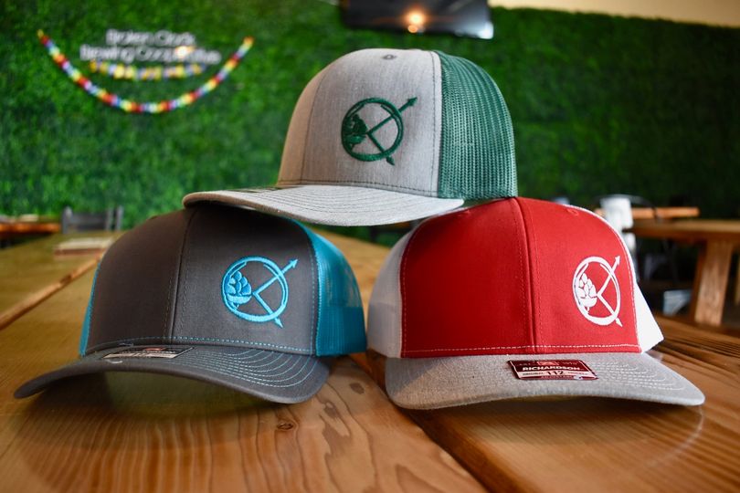 Check out these sick new hats we have available for purchase in the taproom! We