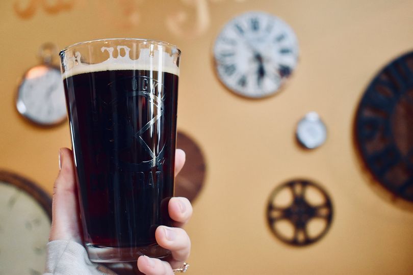 Please welcome back our beloved seasonal, Pocket Watch Pecan – Pecan Brown Ale!