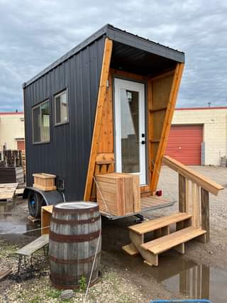 The Tiny Home by TBH Design LLC is here and ready for this weekend!