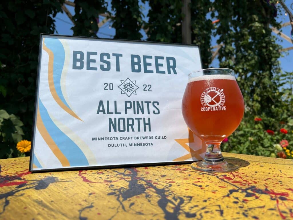 Our Barrel Aged Maverick & Gose was the winner of Best Beer at All Pints North a