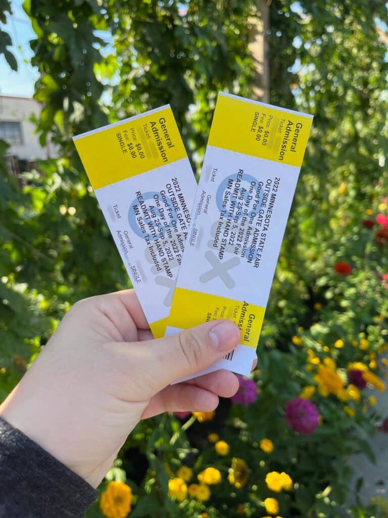 We have two tickets to the Minnesota State Fair to giveaway! To be entered, make